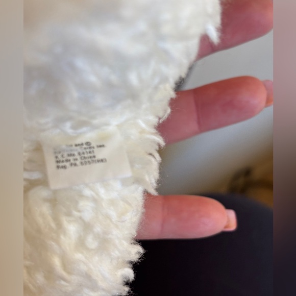 Hallmark Vintage White Angel Teddy Bear Toy Plush Small White Bear - Picture 4 of 4